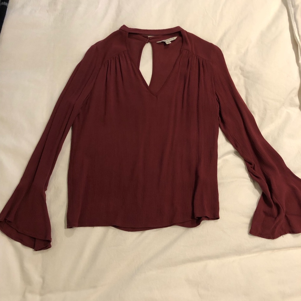 Bell sleeve blouse